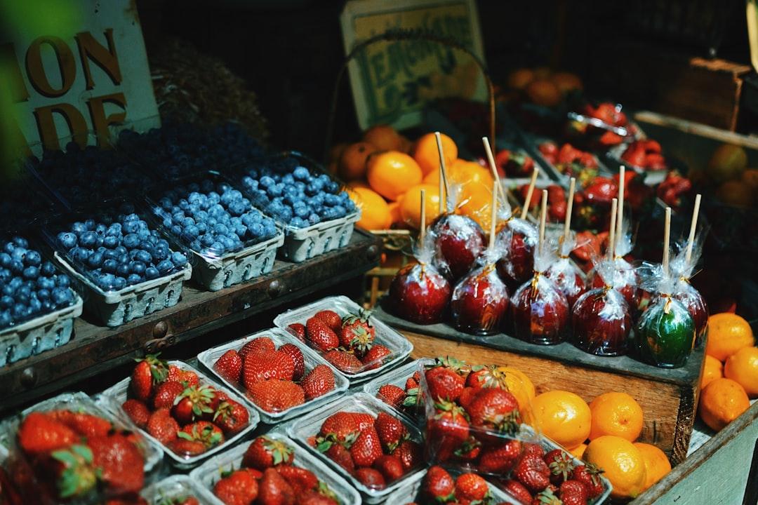 Strawberry fruit lot from Emmy Smith on Unsplash
