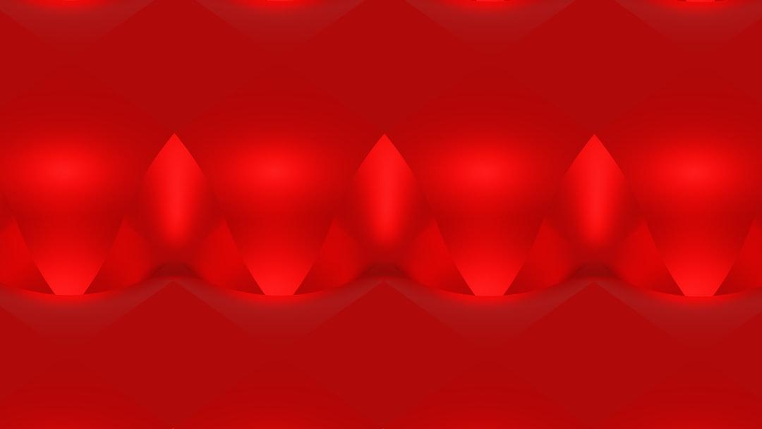 A red abstract background with shiny shapes from Gurdeep Singh on Unsplash Hồng sâm Hàn Quốc: Ổn định huyết áp, ngừa xơ vữa động mạch