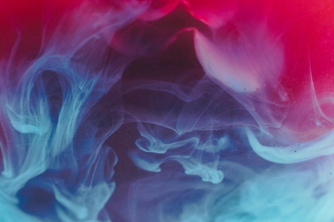 Blue, red, and black smoke digital wallpaper from Ruvim Noga on Unsplash Ba điều cần nhớ khi chăm sóc trẻ hen suyễn