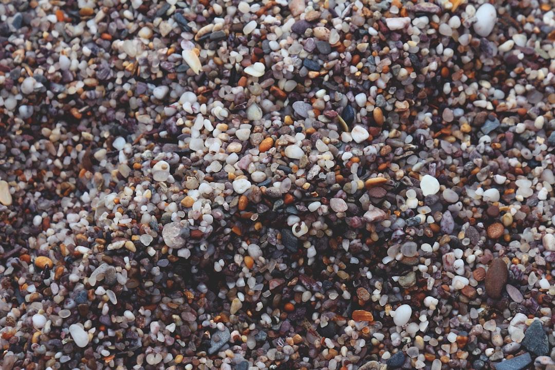Multi-colored course sand from Victoria on Unsplash