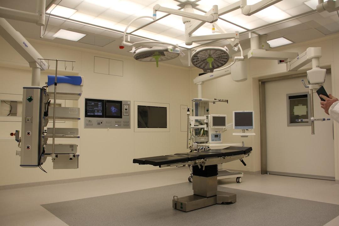 White medical equipment from Marcel Scholte on Unsplash