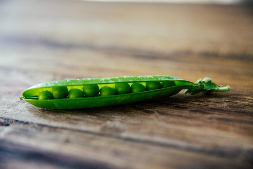 Shallow focus photography of green pea on brown wooden surface from Rachael Gorjestani on Unsplash Sữa tươi cùng họ có cùng chất?