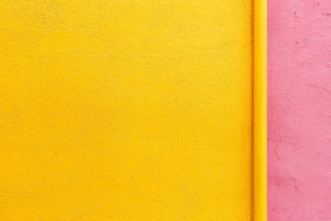 Yellow painted wall from Janita Sumeiko on Unsplash